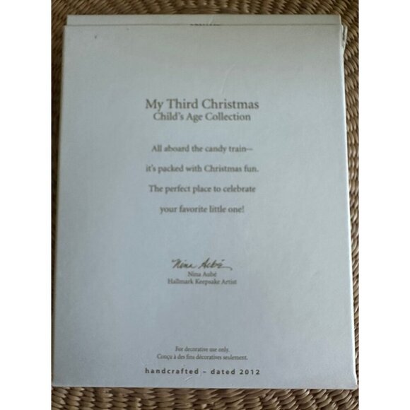 Hallmark 3 years old picture frame ornament - Picture 5 of 7